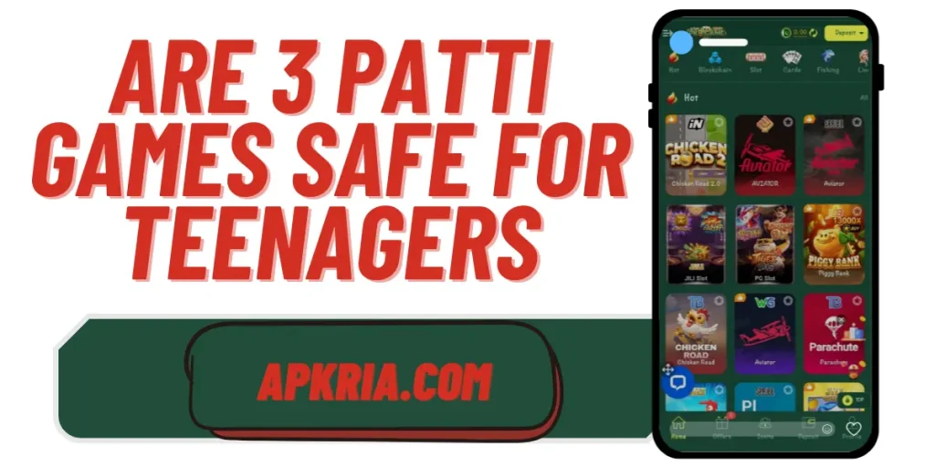 Are 3 Patti Games Safe for Teenagers logo