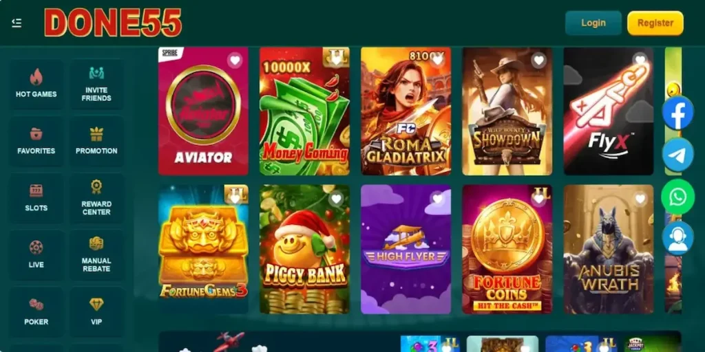 Done55 Game App
