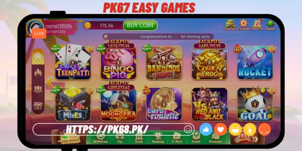 Pk67 Easy Games