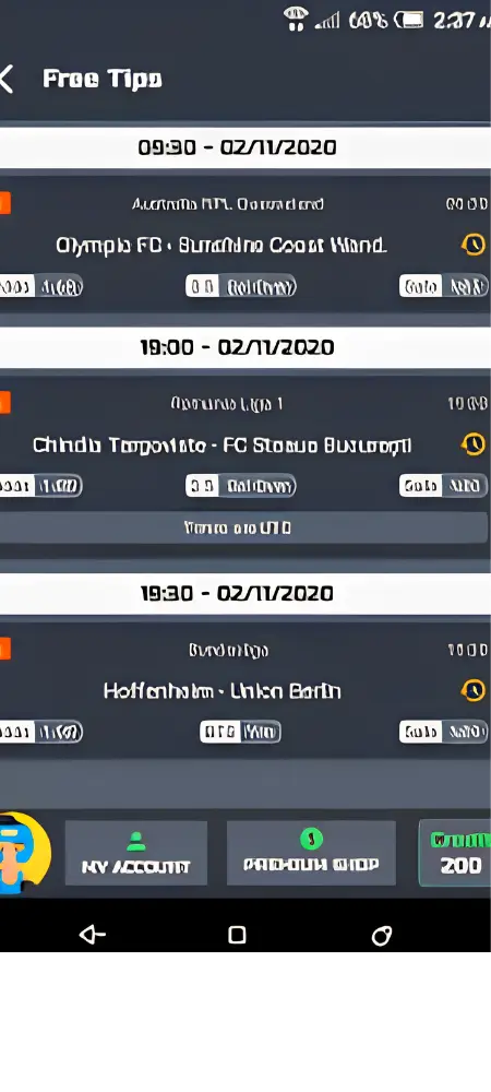 SetraBet Interface